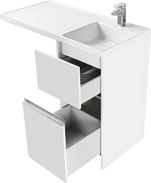 Акватон Тумба под раковину Лондри 40 белая – фотография-3